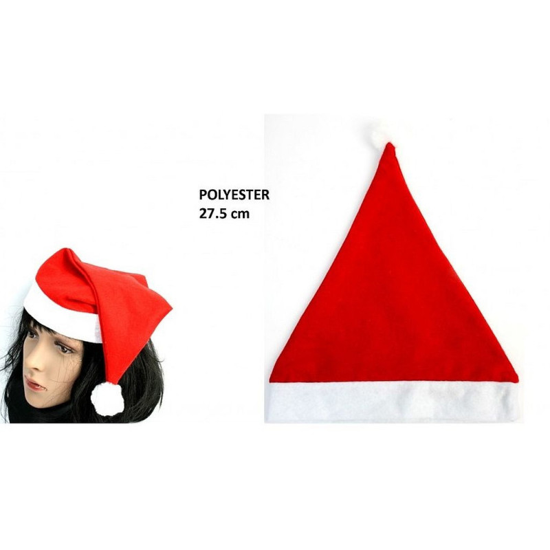 Bonnet Noël Adulte 27.5 cm Feutrine - Cadeau Original pour Professionnels