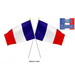 Drapeau France 14x21 cm pour professionnels : succès garanti !