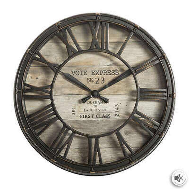 HORLOGE VINTAGE ROBIN D21 CM