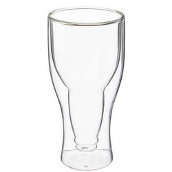 COFFRET 2 VERRES BIERE DOUBLE PAROIE 35 CL