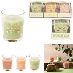 Bougie parfumée avec bijoux pour elle - Cadeau original