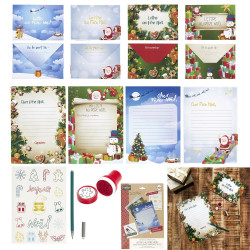 COFFRET LETTRE AU PERE NOEL A DECORER