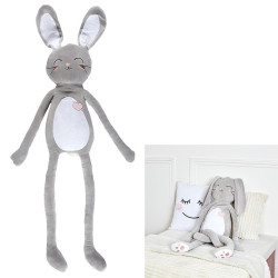 PELUCHE LAPIN LONGUES PATTES A NOUER