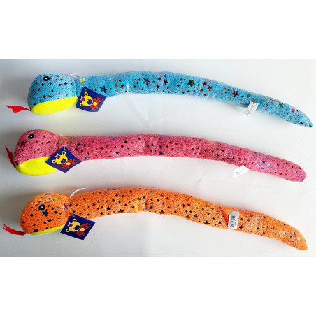 Peluche serpent 50 cm pour forains & commerçant : succès garanti !