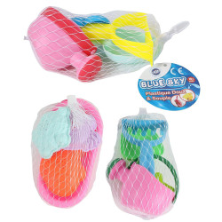 SACHET 4 MINI JOUETS DOUX DE PLAGE
