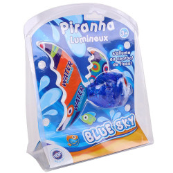 PIRANHA 17 CM LUMINEUX AU CONTACT DE L EAU