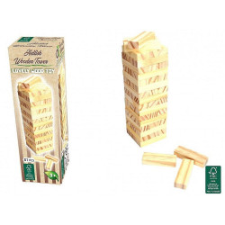 JEU EN BOIS TOUR INFERNALE 51 PIECES