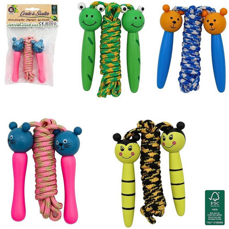 CORDE A SUTER ANIMAUX EN BOIS 2.10 METRES