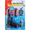 PANOPLIE PISTOLET GRENADE CIBLE ET FLECHES