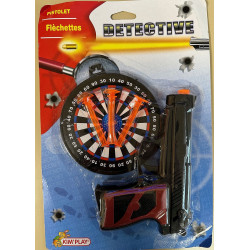PANOPLIE PISTOLET FLECHES AVEC CIBLE