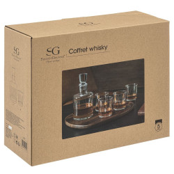 COFFRET WHISKY PETIT SALON 5 PIECES