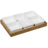 COFFRET APERITIF BAMBOU WHITE 6 PIECES
