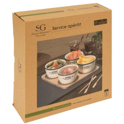 COFFRET APERITIF BISTROT 5 PIECES