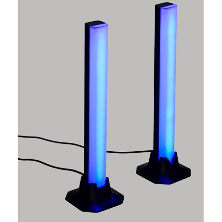 2 BARRES LUMINEUSES PAOL LUMIERE MULTICOLORE
