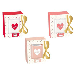 Bougie Parfumée Coeur et Bijoux - Grossiste bougies décoratives