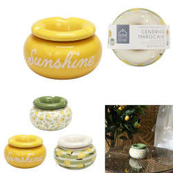 CENDRIER MAROCAIN BAIN DE SOLEIL DIAMETRE 10 CM