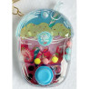 PORTE CLE JEU A EAU BUBBLE TEA 8.5*5.5 CM