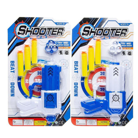 PANOPLIE SHOOTER GUN BALLES EN MOUSSE