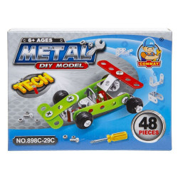 VOITURES DE COURSE METAL A MONTER