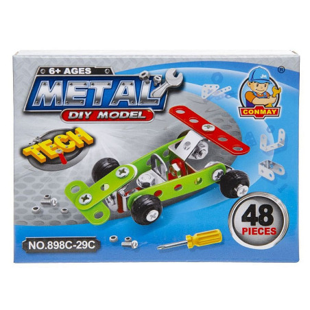 VOITURES DE COURSE METAL A MONTER