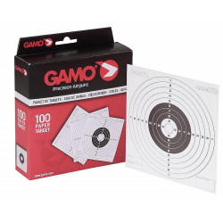 BOITE DE 100 CIBLES CARTONNEES 14*14 CM