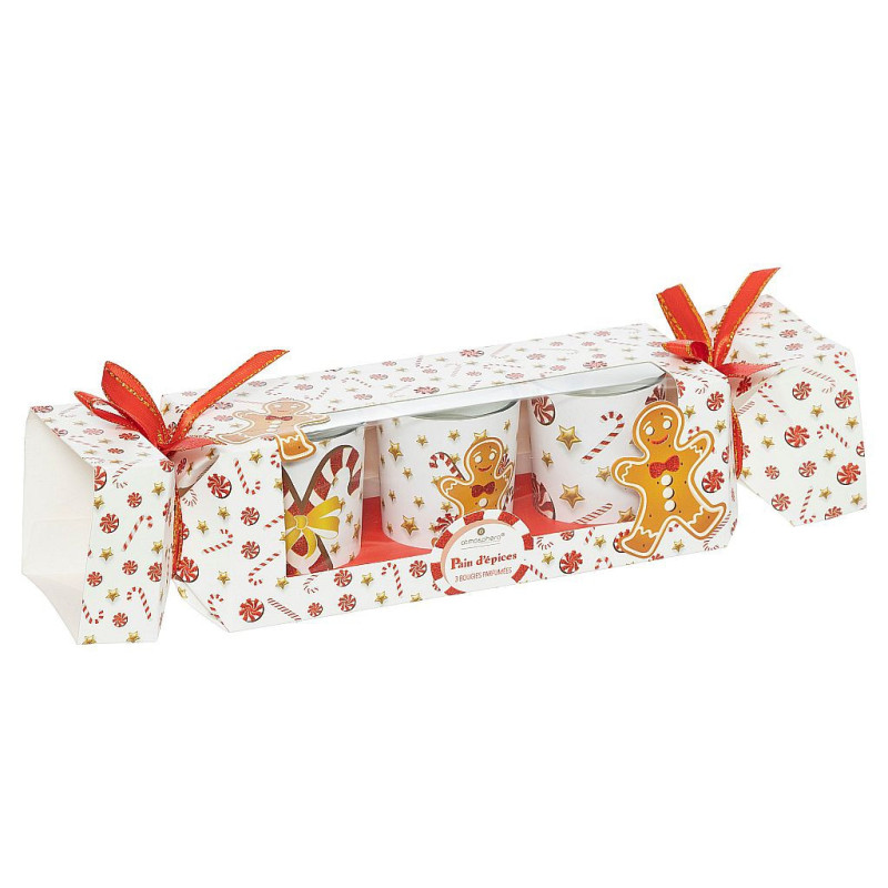 COFFRET 3 BOUGIES EPICES 135G