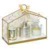 COFFRET MAISON CHIC IRIS ETOILE AVEC BOUGIES