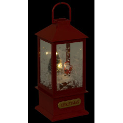 LANTERNE ROUGE MUSICALE ET LUMINEUSE 20 CM
