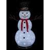 BONHOMME DE NEIGE 100 LUMIERES 120 CM INTERIEUR ET EXTERIEUR
