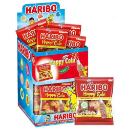 Sachet Happy Cola Haribo 40gr - Friandises pour professionnels !