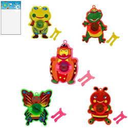 Jeu en gros : ANIMAUX LANCE BILLES 6.5 CM"