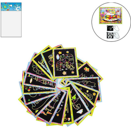 Coloriages magiques pour enfant 17x12 cm - BBI Pro