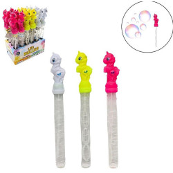 Animation incontournable : Bulle de savon Licorne 25 cm pour professionnels