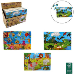 PUZZLE EN BOIS 30 PIECES 15X22.5 CM
