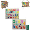 PUZZLE BOIS CHIFFRE ET LETTRE 30X21CM