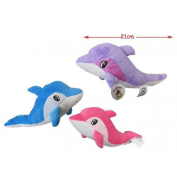 Peluche Dauphin 21 cm - Vente en gros