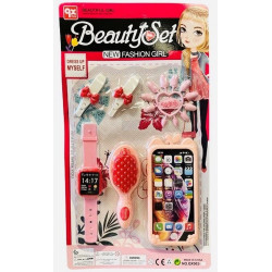 PANOPLIE DE COIFFURE ET TELEPHONE