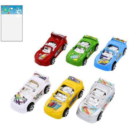 Voiture sport 8 cm rétro-friction - Grossiste Jouet