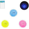 Jouez en toute sécurité avec la balle picots lumineuse 4 cm