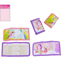 Porte-monnaie Licorne 11x6 cm - Accessoire pour enfants