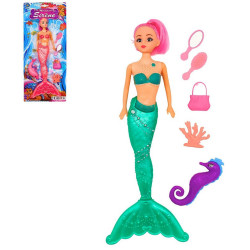POUPEE SIRENE 34CM ARTICULEE