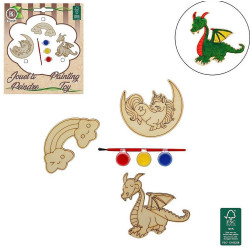 Jeu en bois pour enfant à peindre : succès garanti !