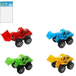 Camion travaux public 8 cm rétrofriction - Jouets pour enfants