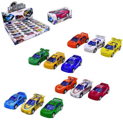 VOITURE DE SPORT RETROFRICTION 7 CM