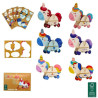 PUZZLE BOIS 3D LICORNE
