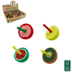 Toupie Bois Fruit 5 cm - Cadeau original pour professionnels