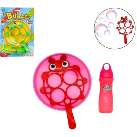 PANOPLIE DE BULLE SAVON 100ML ANIMAL 22 CM