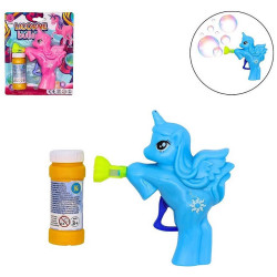 PISTOLET BULLE DE SAVON  LICORNE 16X14 CM