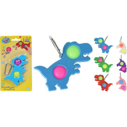 PORTE CLE POP IT LICORNE ET DINOSAURE