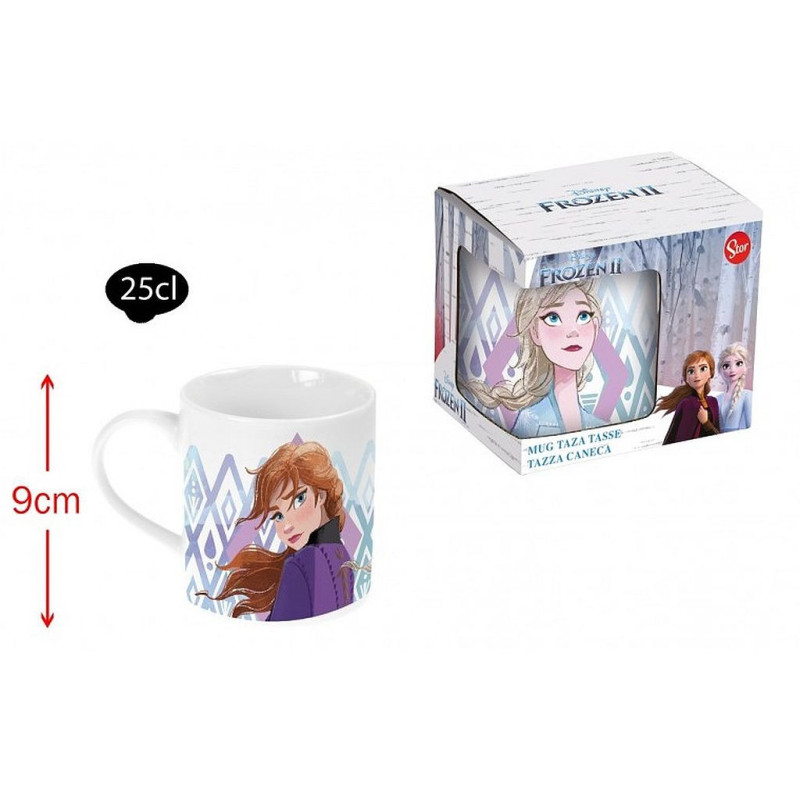 Mug Céramique Disney Frozen 9 cm 25 cl - Idéal pour les professionnels